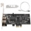 PCI-E PCI Express FireWire Card, IEEE 1394 Controller Card with Firewire Cable, for Video, Audio Transmission,Etc 3
