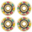 Street Brushing Wheel Dance Board 56mm 99DU Skateboard 1