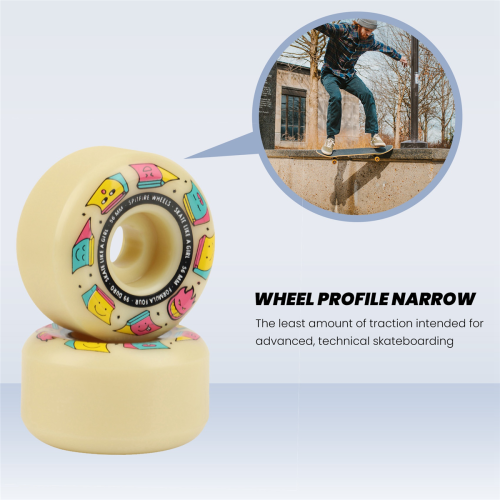 Street Brushing Wheel Dance Board 56mm 99DU Skateboard 2