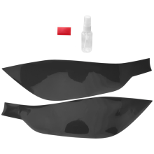 Car Front Headlight Cover TPU Protective Film for 3 Series F30 F31 2013-2019 Smoked Black