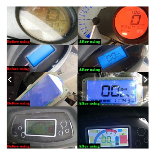 Linear Polarizer Film LCD/LED Polarized Filter Polarizing Sheet for Polarization Photograph 5PCS (No Adhesive) 2