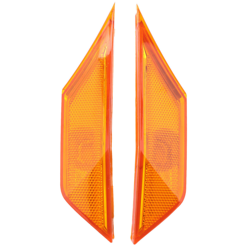 1Set Of Side Marker Lamp Lens For 2016-Up 10Th Gen Sedan/Coupe/Hatchback(Orange) Orange 4854124542009