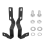LED Light Pod Metal Hood Mount Bracket Kit/Ditch Brackets for 2005-2015 1