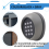 Metal Wireless Keypad Gate Opener Rolling Code 433Mhz for Garage Door Access Control High Quality 9