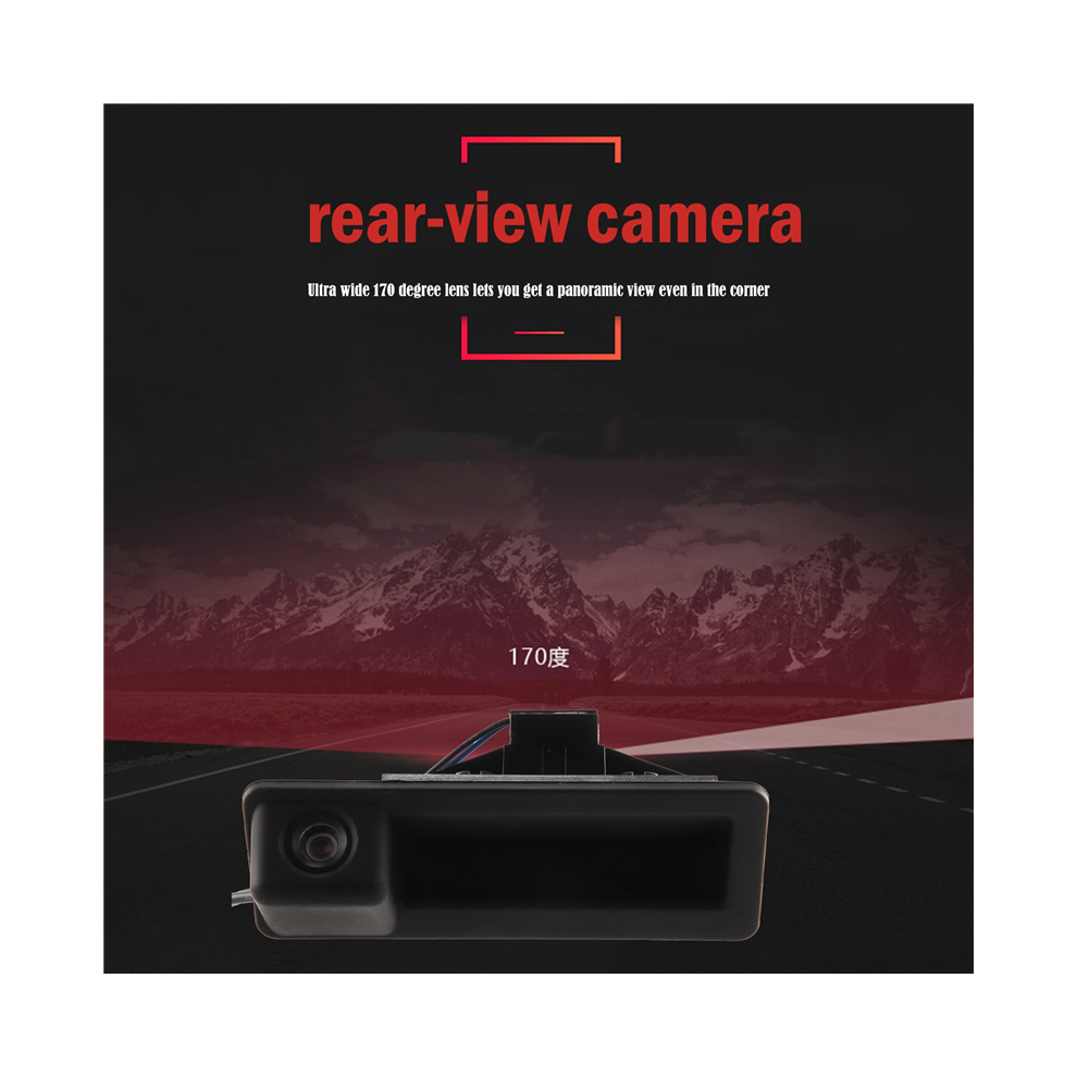 Car Trunk Handle Rearview Camera Reversing For- E60 E61 E70 E71 E72 E82 E88 E84 E90 E91 E92 E93 X1 X5 10-15 4854124538156