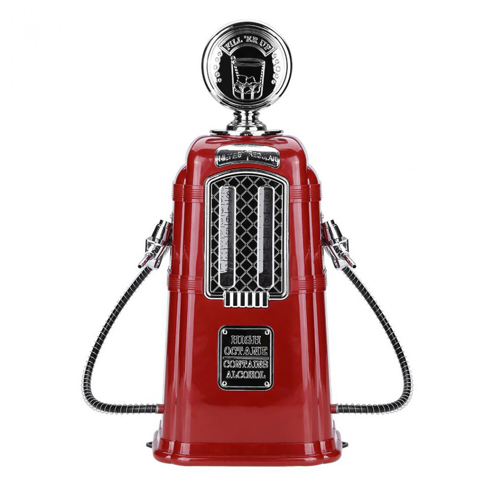 Saudism Gas Station Beer Dispenser Double Tube Wine Pump Alcohol Liquid Beverage Machine