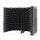 5 Panel Foldable Studio Microphone Isolation Shield Recording Sound Absorber Foam 2