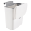 Kitchen Compost Bin for Counter Top or , Hanging Small Trash Can with Lid,Mountable Indoor Bucket(C) 3