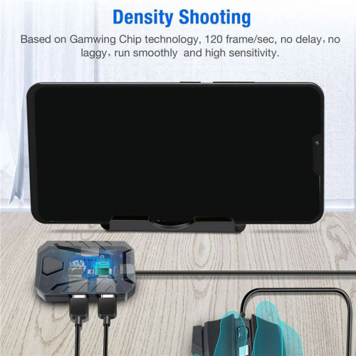 Keyboard and Mouse Converter Portable Mobile Gaming Adapter for Android Phone(Does not Support Ios System)