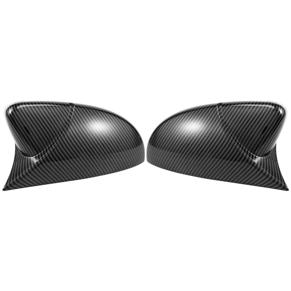For 2009-2018 Plastic Door Side Wing Rearview Mirror Ox Horn Cover Cap Car Accessories 4852888818743