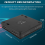 Portable CD Player Double Headphone Version Contact Button Reproductor Rechargeable Shockproof LCD Display 9