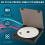 Portable CD Player Double Headphone Version Contact Button Reproductor Rechargeable Shockproof LCD Display 6