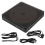 Portable CD Player Double Headphone Version Contact Button Reproductor Rechargeable Shockproof LCD Display 3