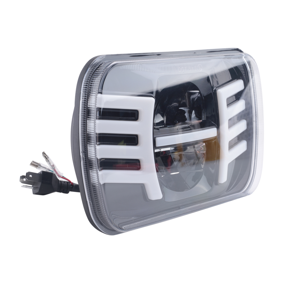 5X7 Inch Led Head 7X6 Sealed Beam Head Lamp With High Low For Yj Xj Light 4852888817302