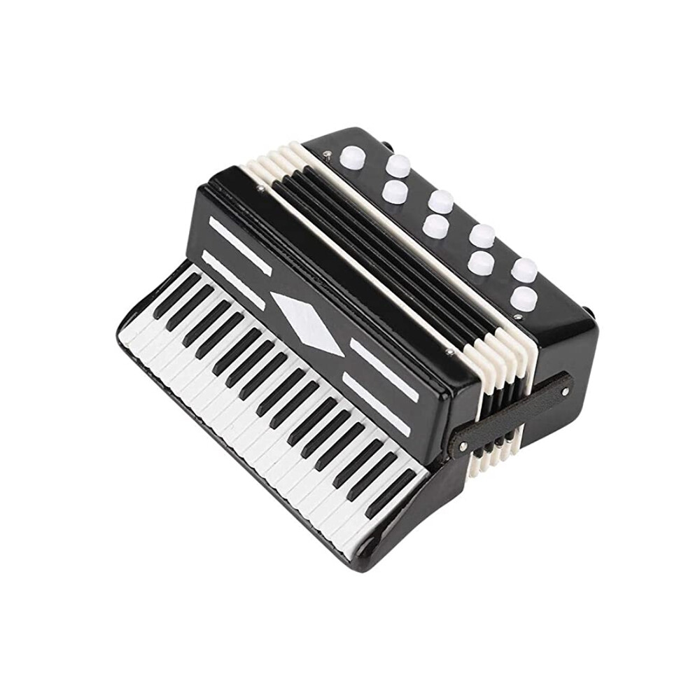 Saudism Miniature Accordion Mini Musical Instrument Exquisite Instruments Holiday Decoration Music Gifts