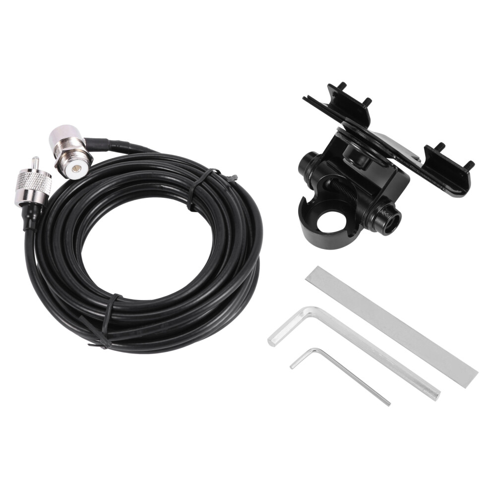 RB-400 Car Antenna Mount Bracket + 5M PL259 Connector Extend Cable Feeder for Mobile Radio TH-9800 -218 KT8900-image-OPC-PJC8ZCK-NEW
