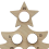 Wooden Christmas Countdown Calendar Tree Chocolate Stand A 6