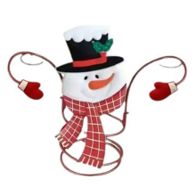Christmas Wine Bottle Rack Glass Holiday and
