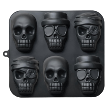 Skull Cake Pan Silicone Cakelet Mold Pirate Tin Baking