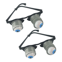 Halloween Popping Eyes Dropping Eyeball Glasses Horror Masquerade Scary Prank Joke Toy B