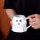 Ghost Mug 3D Cute Ceramic Coffee Cup Ghostface for Halloween Milk Tea Lover (White) 6