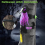 53Inch Crashing Witch Halloween Decorations, Into Tree, Crashed Props for Porch 4