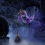 Halloween Broom Witch Decoration 6-Foot-Tall Flying 5