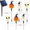 6 Pack LED Outdoor Solar Ground Insertion Colored Pumpkin GhostHead Lights, Waterproof Courtyard Decoration 4