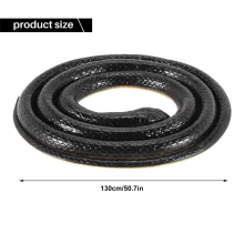 1. Realistic Rubber Toys Fake Snakes Props Halloween Joke Trick Gift