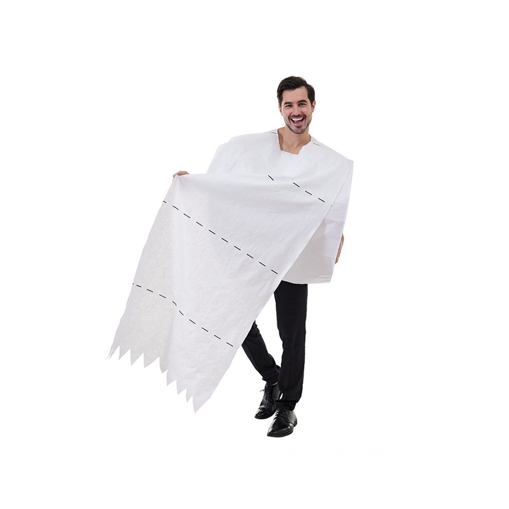 Saudism Giant Toilet Paper Roll Adult Costume Hilarious For Men & Women Big Of Tissue One Size