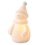 Ceramic Christmas Tree with Light, Vintage Porcelain Lighted Decor for Holiday C 2