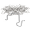 Christmas Light Hanger Hooks for Gutters with Perforated Guards Outdoor Lights A 3