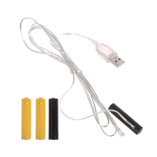 AAA Virtual Eliminators USB Powered Battery for Christmas Tree Lights LED Decoration Replacement 1-1