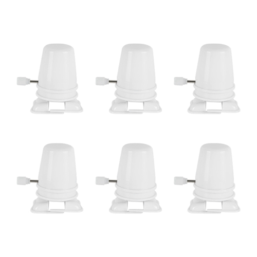6Pcs Clockwork Legged Robot Christmas Self-Propelled Movement Educational Toys 3D Printed Accessories 1