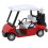 Toy Golf Cart Alloy Mini Model Super Pull Back Function Novelty Christmas Gift Red 2