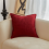 Corduroy Pillow Covers with Splicing Soft Couch Broadside Striped Decorative Textured Throw Green 6