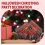 LED Artificial Fire Flame Light, Flameless Fireplace Light with Realistic Log Wood Burning 8