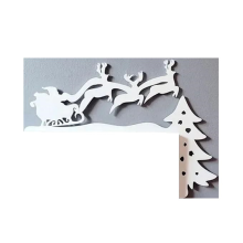 Metal Christmas Wall Decoration Interesting Home Hanging Sign D