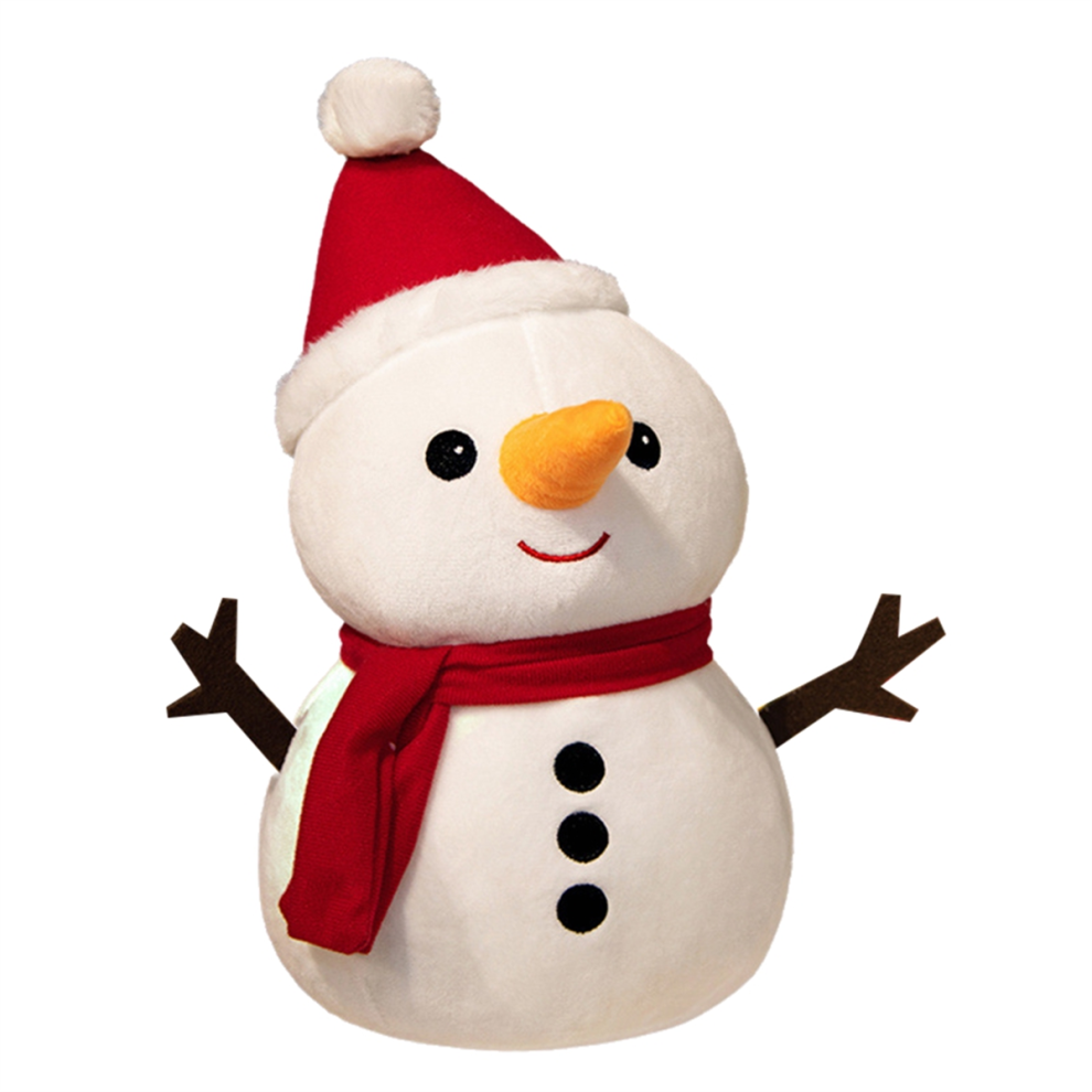 Saudism Christmas Plush Toys Cartoon Doll Soft Suitable For Baby Children Gifts