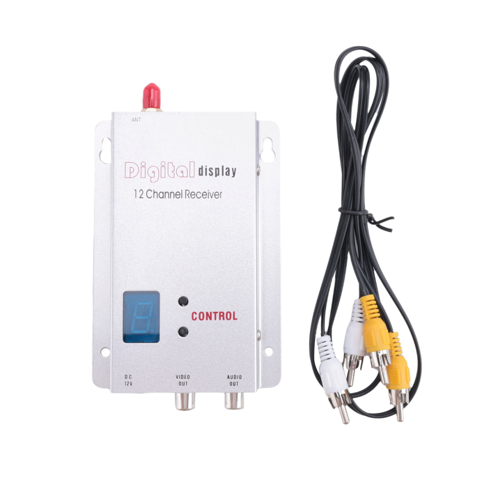 Saudism Fpv 1.2G 1.3G Vrx Receiver 12Ch Digital Display For Long Range Drone Rc Model