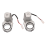 2Pc Side View Mirror Motor Rearview Actuator for Golf CC L C- 2