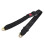 Black Adjustable Two Point Auto Car Safety Seat Belt Lap Seatbelt 2