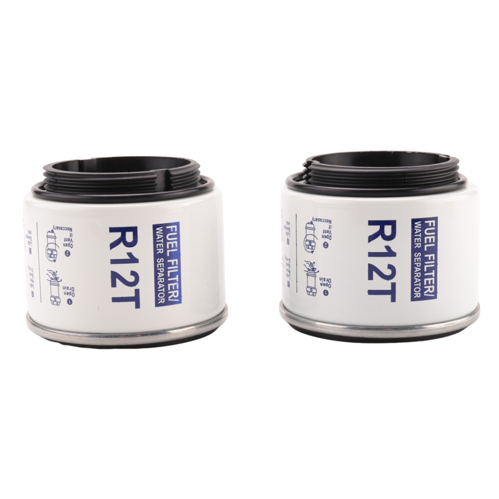 2Pcs For R12 R12s R12t Racor 140R 120At S3240 Npt Zg1 / 4-19 Sfc-8801-10 Water Separator Filter 4854152683385