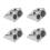 4pcs Magnesium Pencil Sharpener Survival Multi-Function Alloy 1