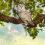 Acrylic Bird Repeller Simulation Owl Reflective Orchard Balcony Garden Decoration 10