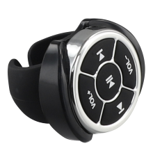 Wireless Bluetooths Remote Controller Car Motorcycle Bike Media Button MP3 Music Player for Android IOS Phone Tablet