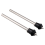 2Pcs Drum Legs Leg Clamp Holder Set Accessory Bracket Portable Professional Accessories Short 3