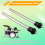 2Pcs Drum Legs Leg Clamp Holder Set Accessory Bracket Portable Professional Accessories Short 7