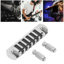 Puente de guitarra vintage de aleación de zinc para LP SG de 6 cuerdas