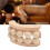 Massage-Roller aus Buche mit 10 Perlen, handlich 13